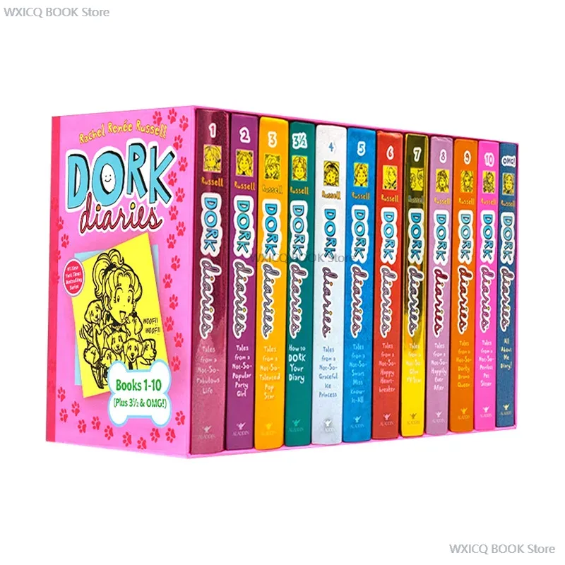 영어 그림 책 선물 상자 세트, Dork 다이어리, 소 - Gift Box Wrap Set 리뷰 및 가격